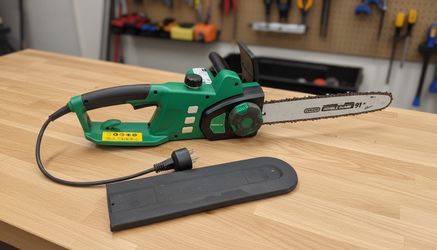 Gardenline Electric Corded 14” Chainsaw! Works great!