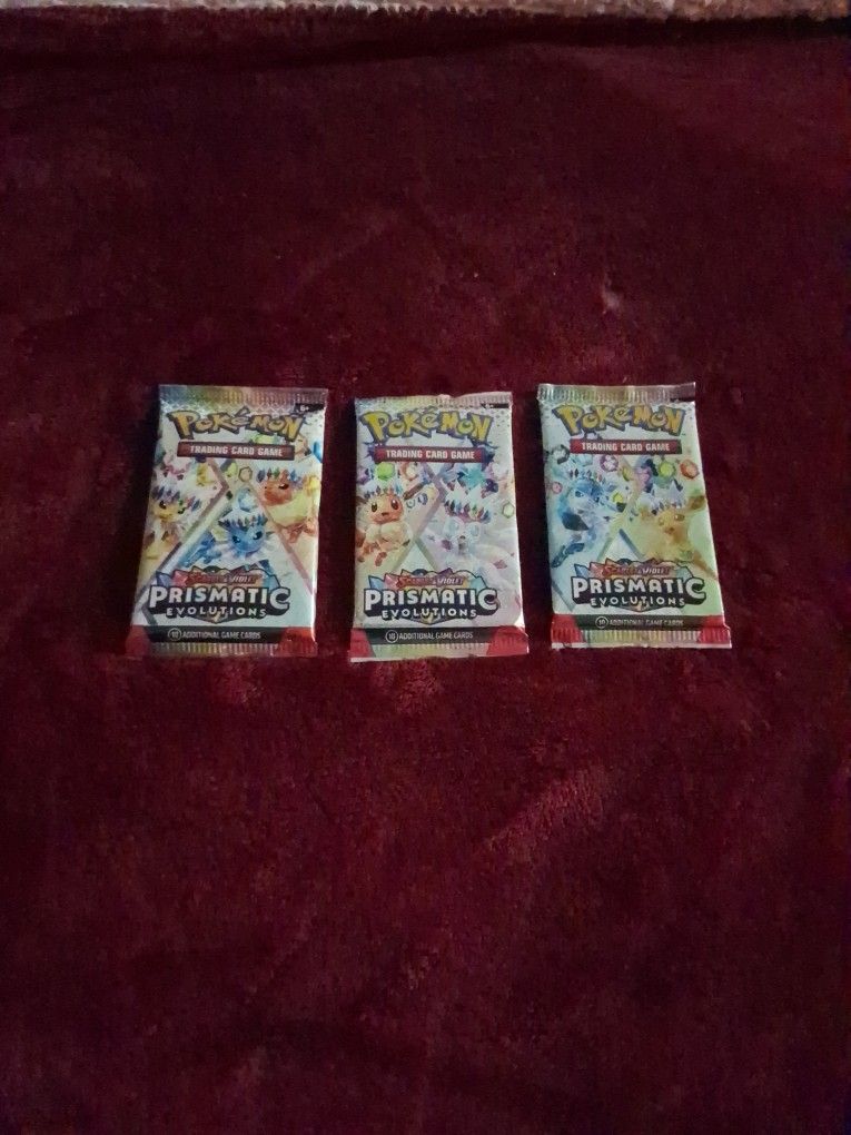 Pokemon Prismatic Evolutions Booster Pack 