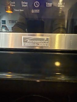 Kenmore Elite Electric Range Oven