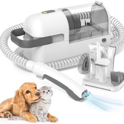 Brand New!!! In Box!!!  Pet Grooming Vacuum, Dog Grooming Kit with 1.8L Large Capacity (HABLÓ ESPAÑOL)  