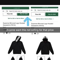 Supreme Hoodie BRAND NEW WITH TAG