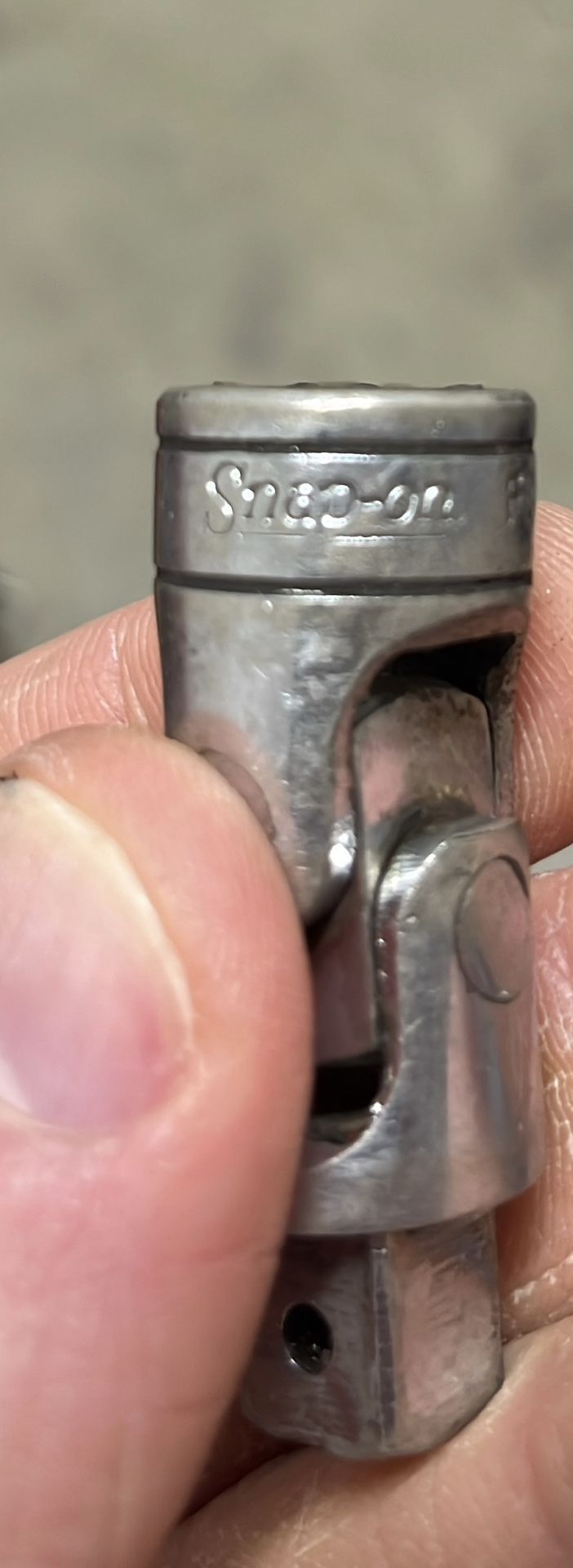 Snap On Tools 3/8" Drive Universal Joint Swivel Socket Adapter