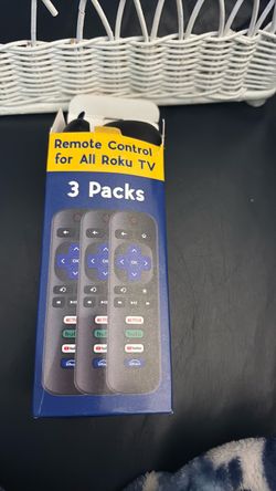 Roku Remote Controls - 3 pack