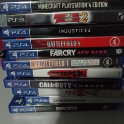 Ps4 & Ps3 Games 