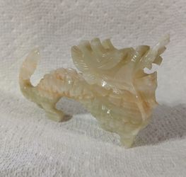 6" Onyx Crystal Dragon 