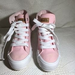 Mudd Youth Pink Size 1 & Adidas Hot Pink Size 3 Perfect Condition  Mudd $13 & Adidas $15