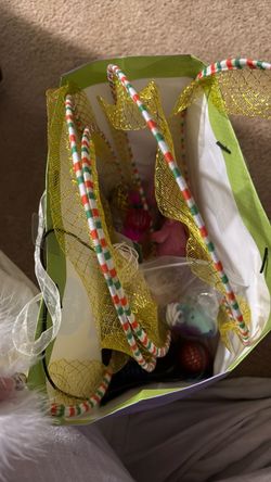 Random bag of cat toys
