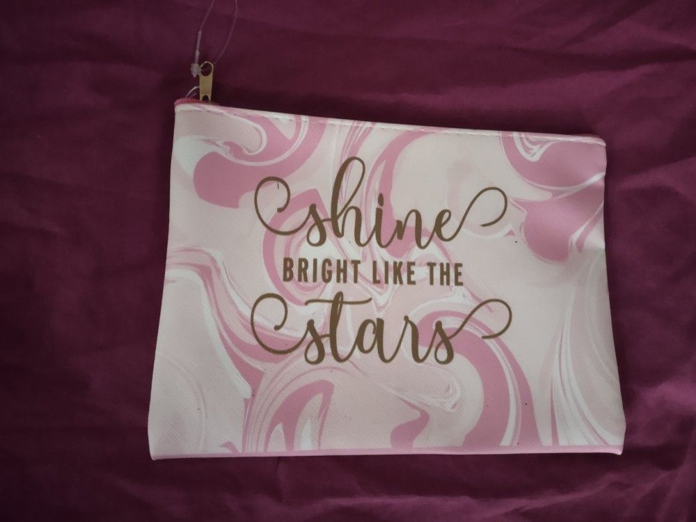 Small Pink Makeup Bag