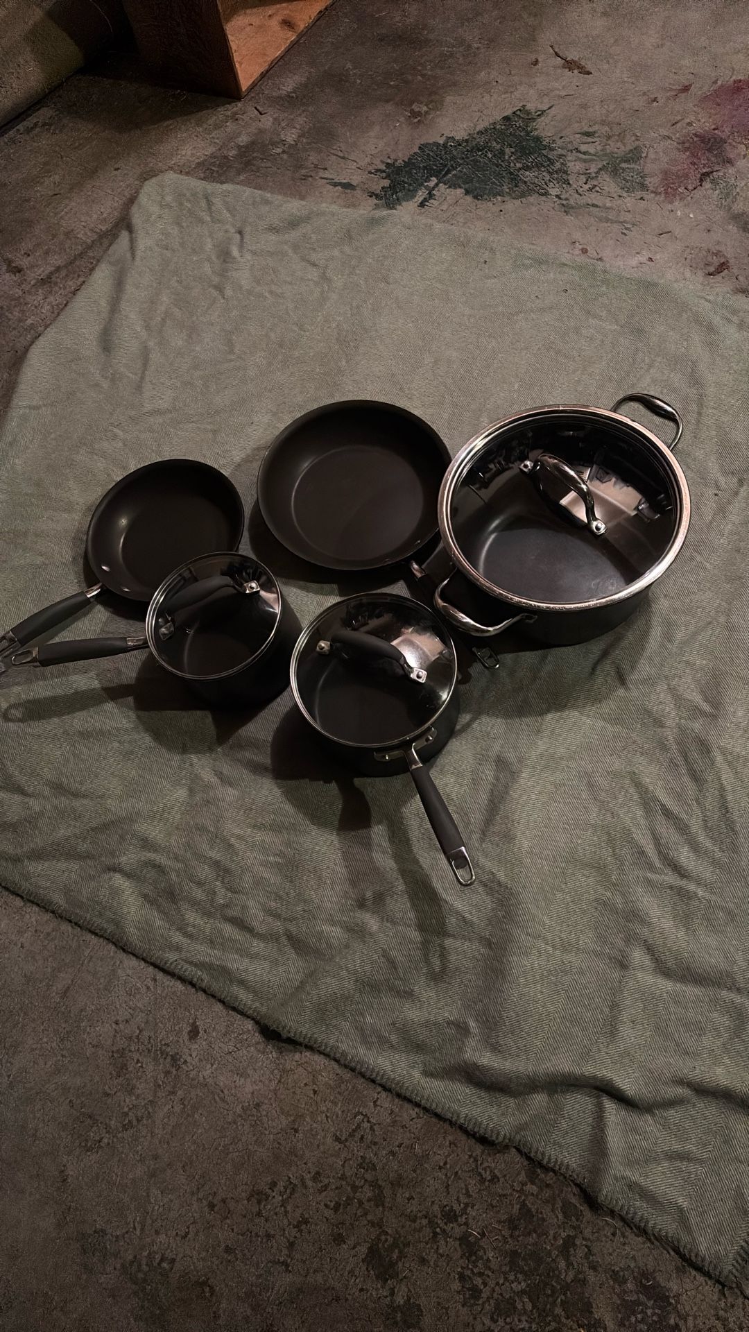 Anolon Pots And Pans Set