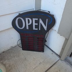 Open Sign 
