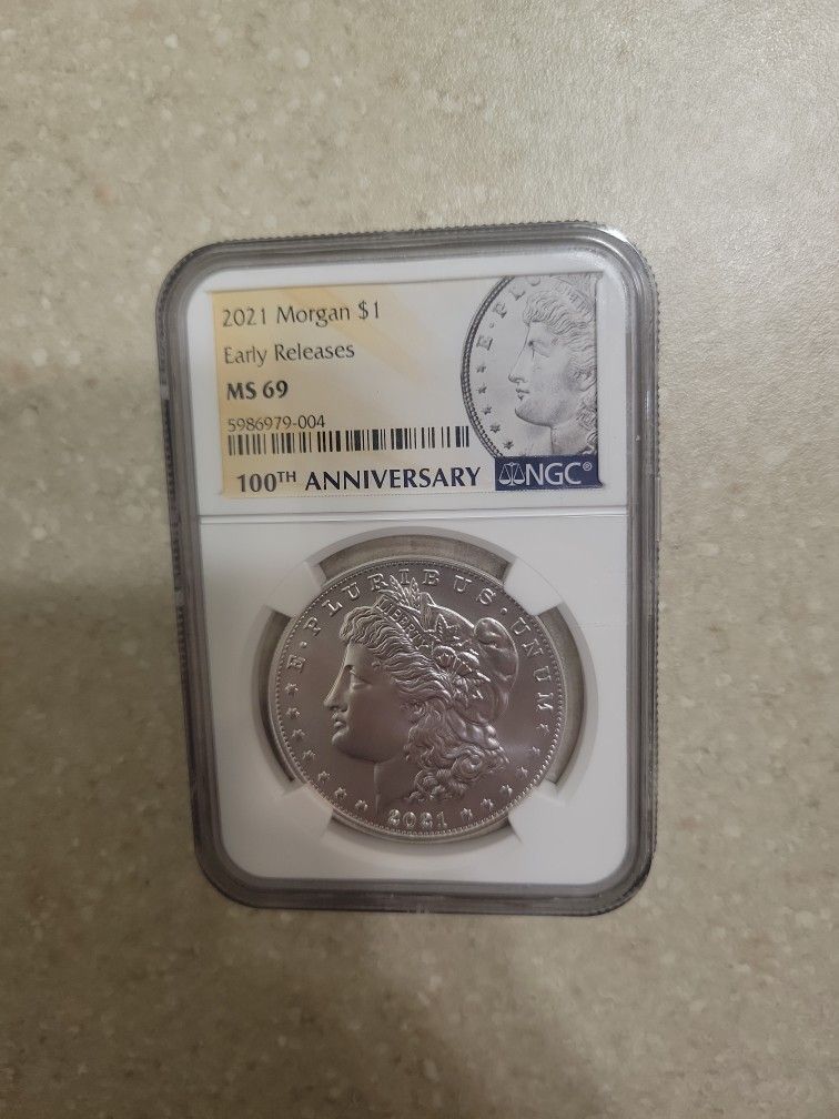 2021 100th Anniversary Morgan Silver Dollar
