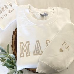 Mama Crewneck Personalized / Personalized Crewneck/ Mama Crewneck/ Baby Shower Gift/ Gender Reveal Gift/ Personalized Mama Gift/ Mom Gift