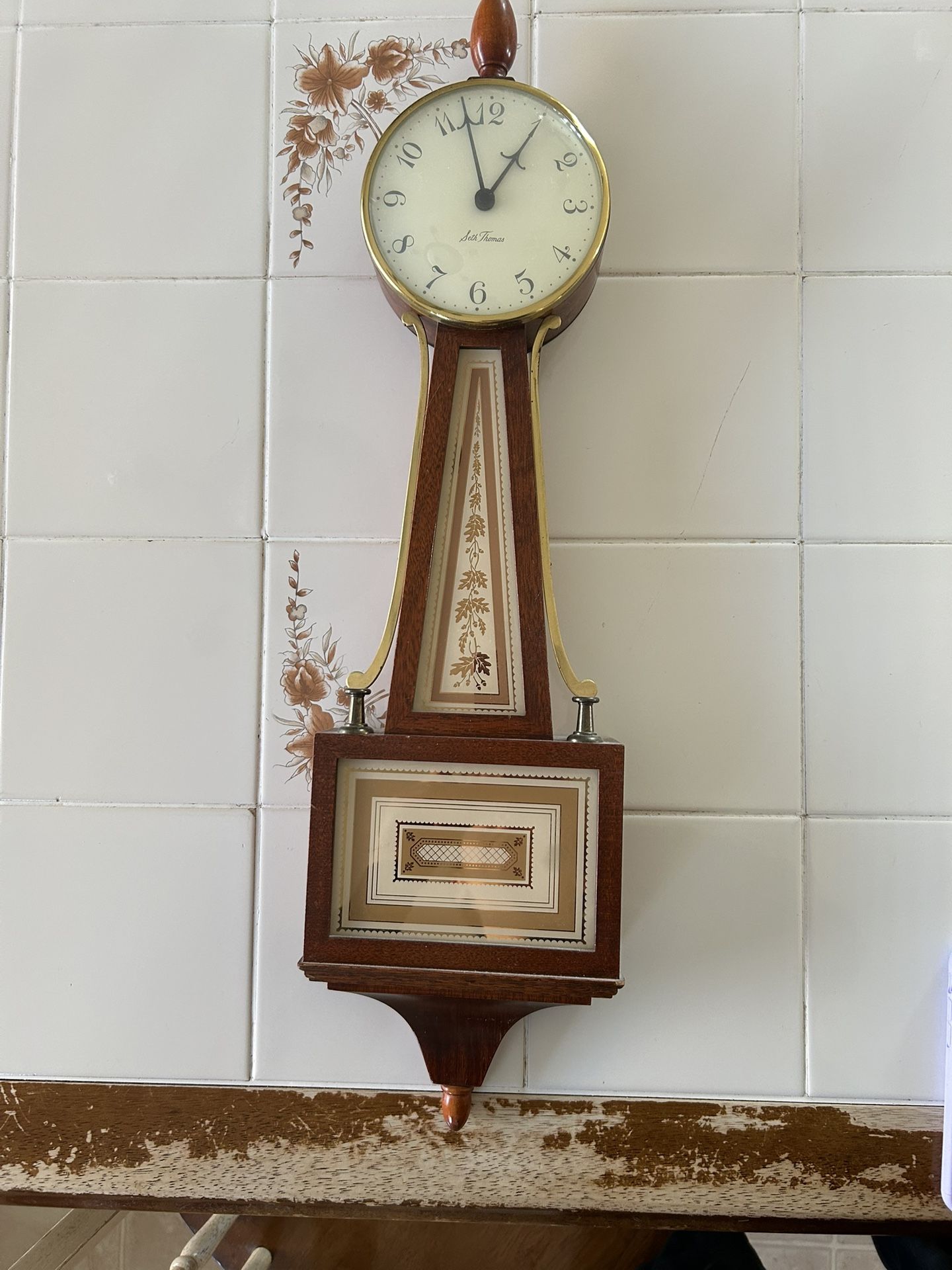 Antique Seth Thomas Wall Clock