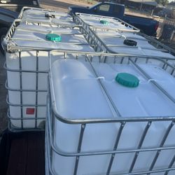 275gal Water Containers