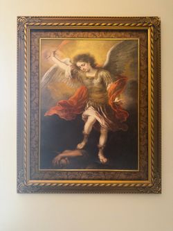 Framed Archangel Michael Artwork