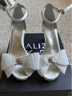 White Heels Size 6.5