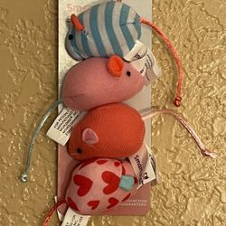 Smarty Kat Skitter Mice 4pk New
