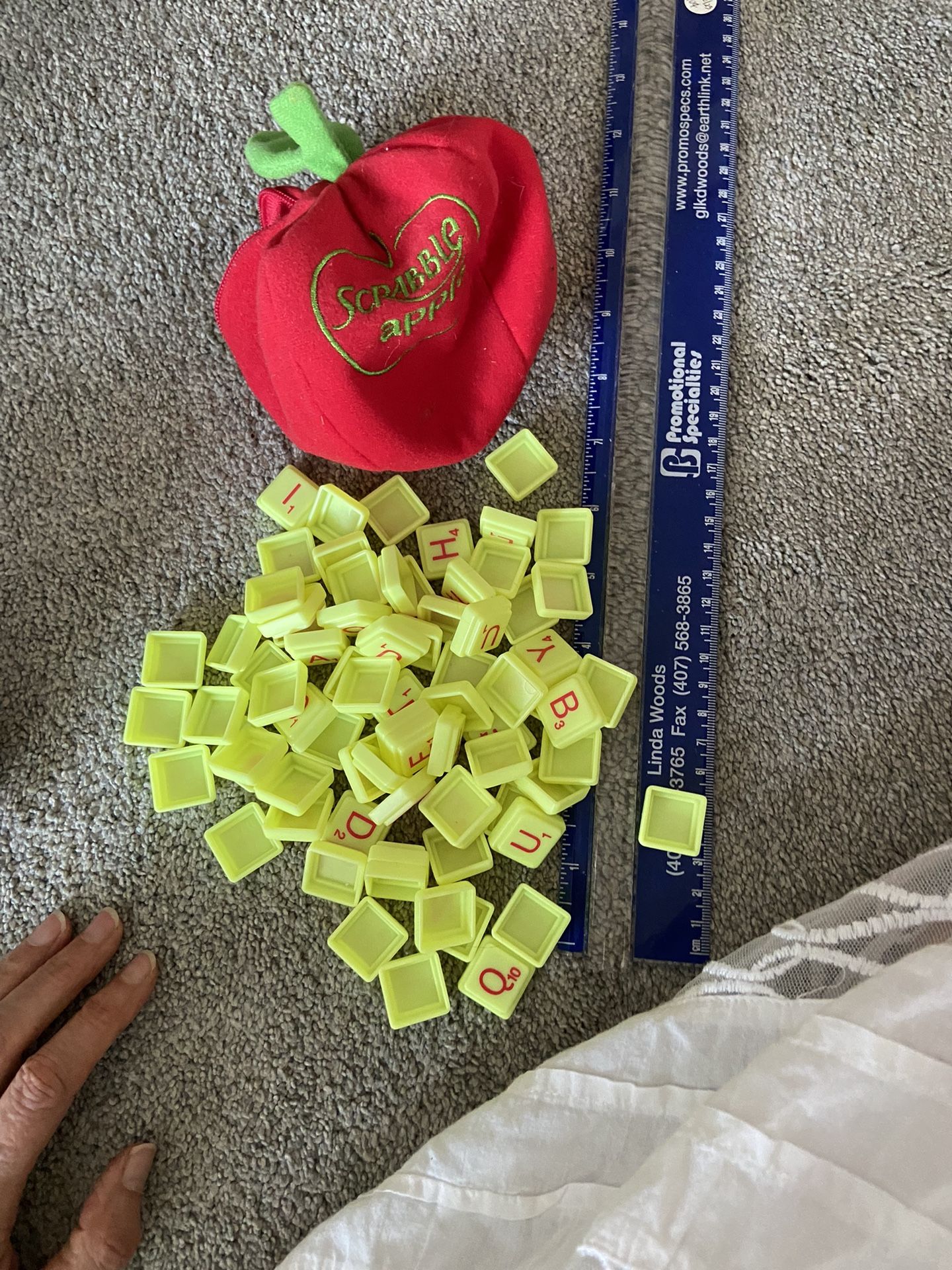 Scrabble Apple Game