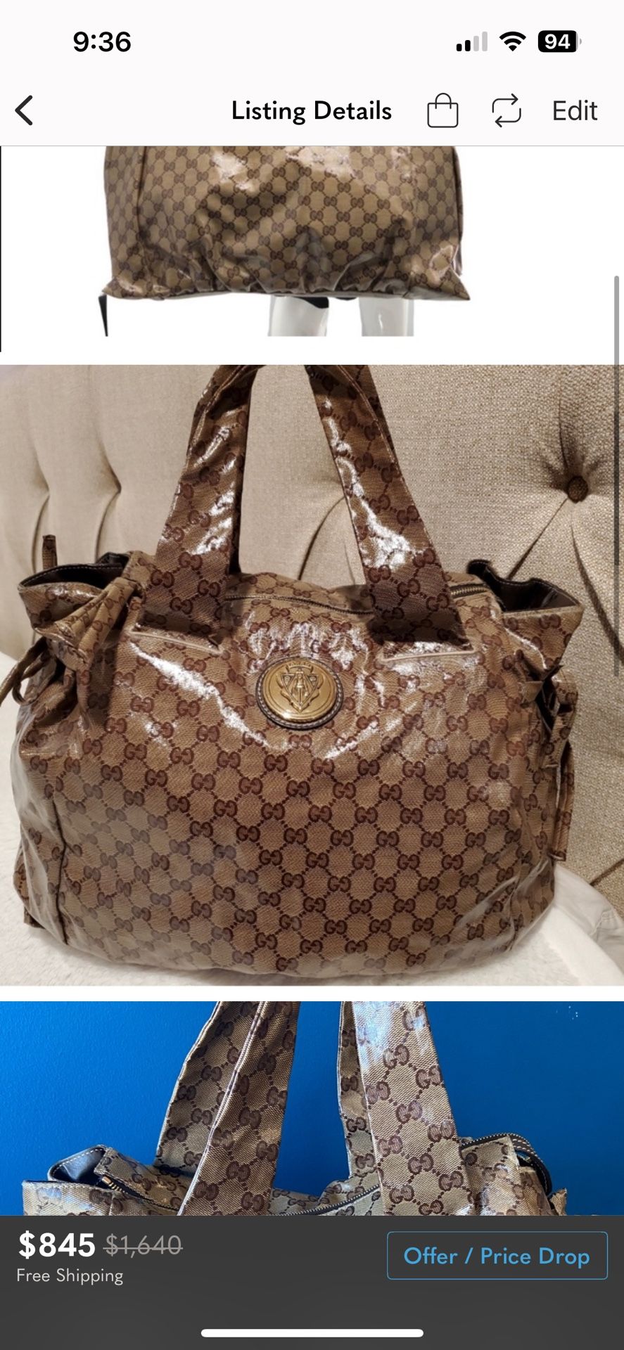 Gucci Hysteria Bag