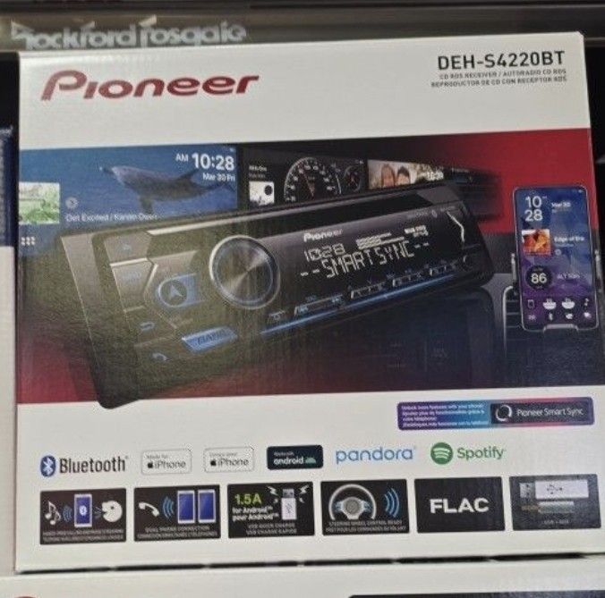 Pioneer Stereo Receiver Bluetooth Am FmReceiver