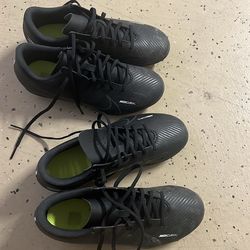Cleat shoes size 4 and 4.5