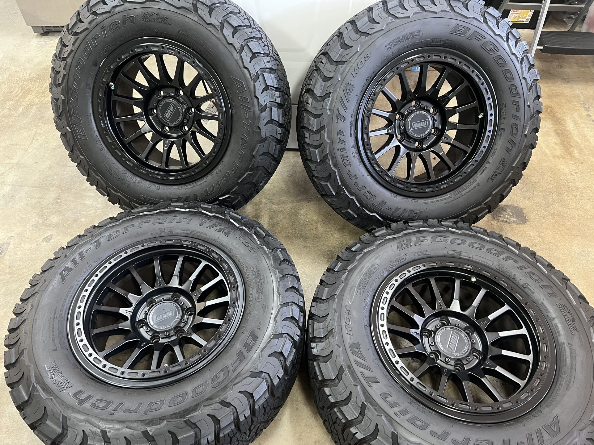 RRW RR7 Flow Form Wheels Matte Black