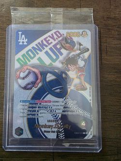 2025 Dodger X Luffy card