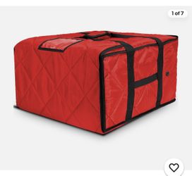 MyLifeUNIT Pizza Bag for Delivery, Thermal Insulated Pizza and Food Delivery Bag