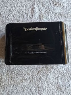 Rockford Fosgate 10 Farad Hybrid Capacitor