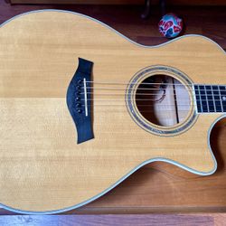 Taylor-ish Guitar Vintage 90’s Factory Made Please Read 612ce