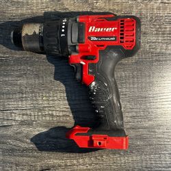 BAUER 1991C-B 20V Lithium 1/2” Cordless Drill Driver Tool Only