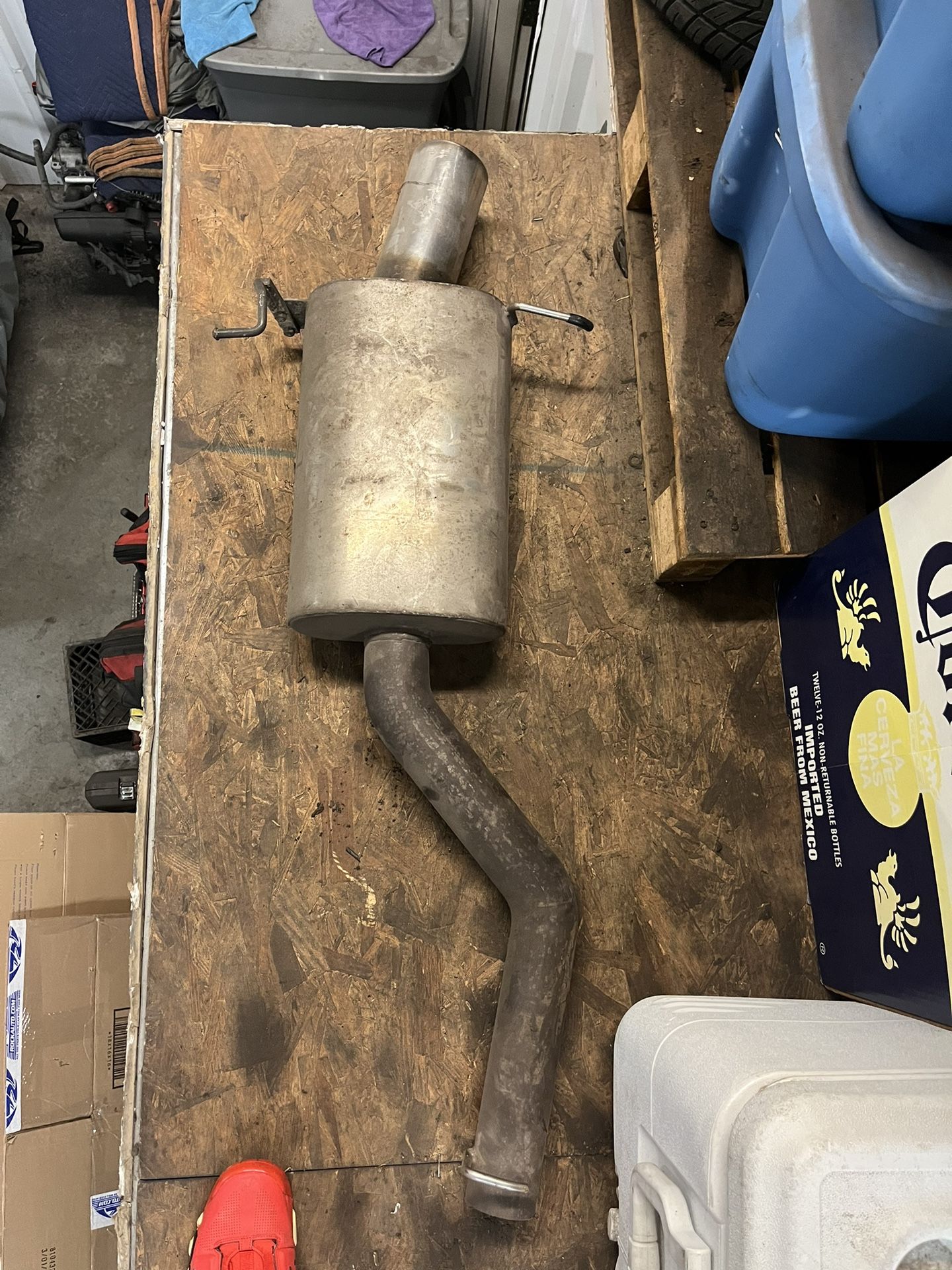 1993 Mazda RX7 FD Aftermarket Exhaust Muffler