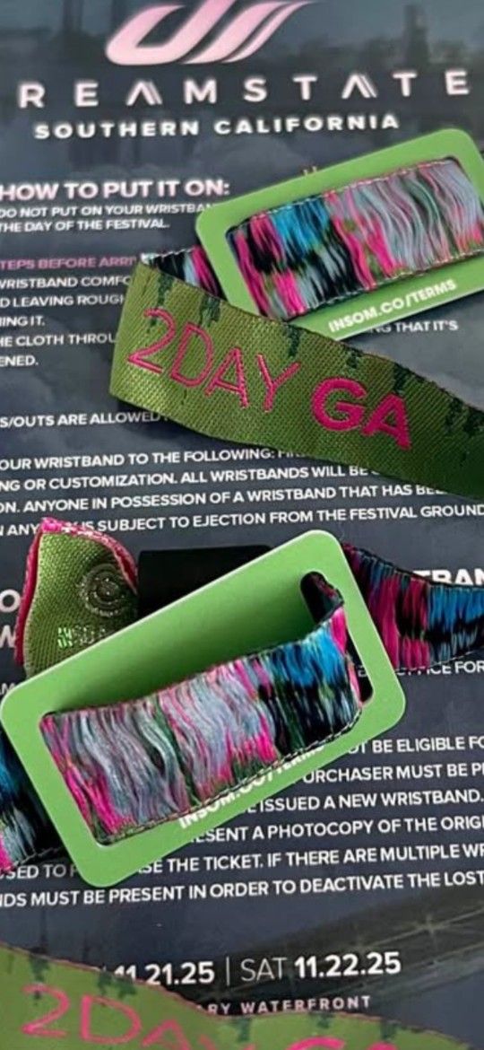 Dreamstate  Festival 2 Available Locally. 