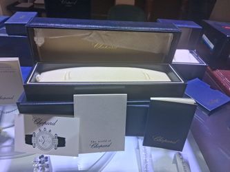 10 Chopard Watch And Jewelry And Miglimila Boxes With Booklets And Certs