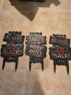 Halloween signs