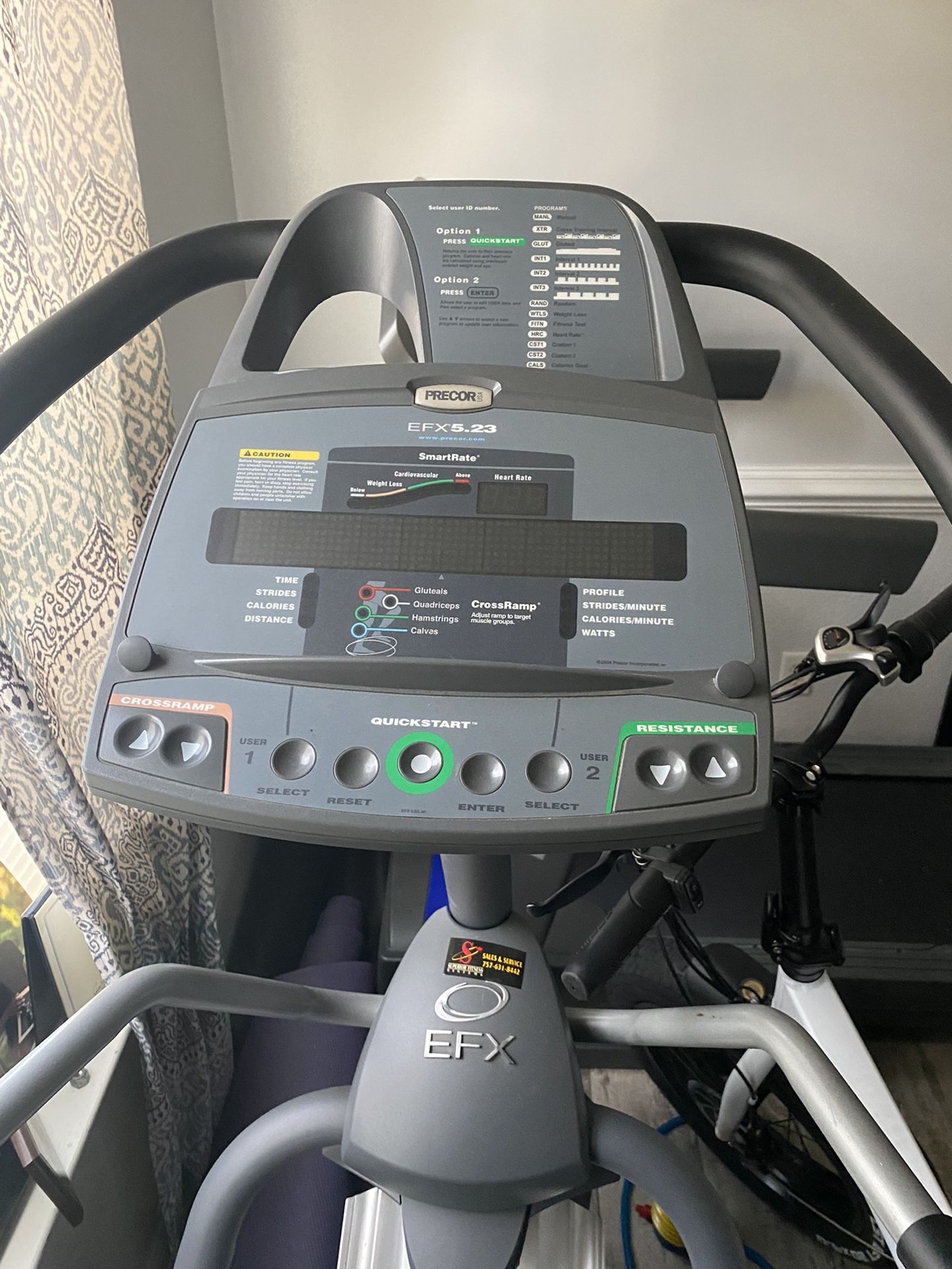 Precor EFX 5.23 Elliptical