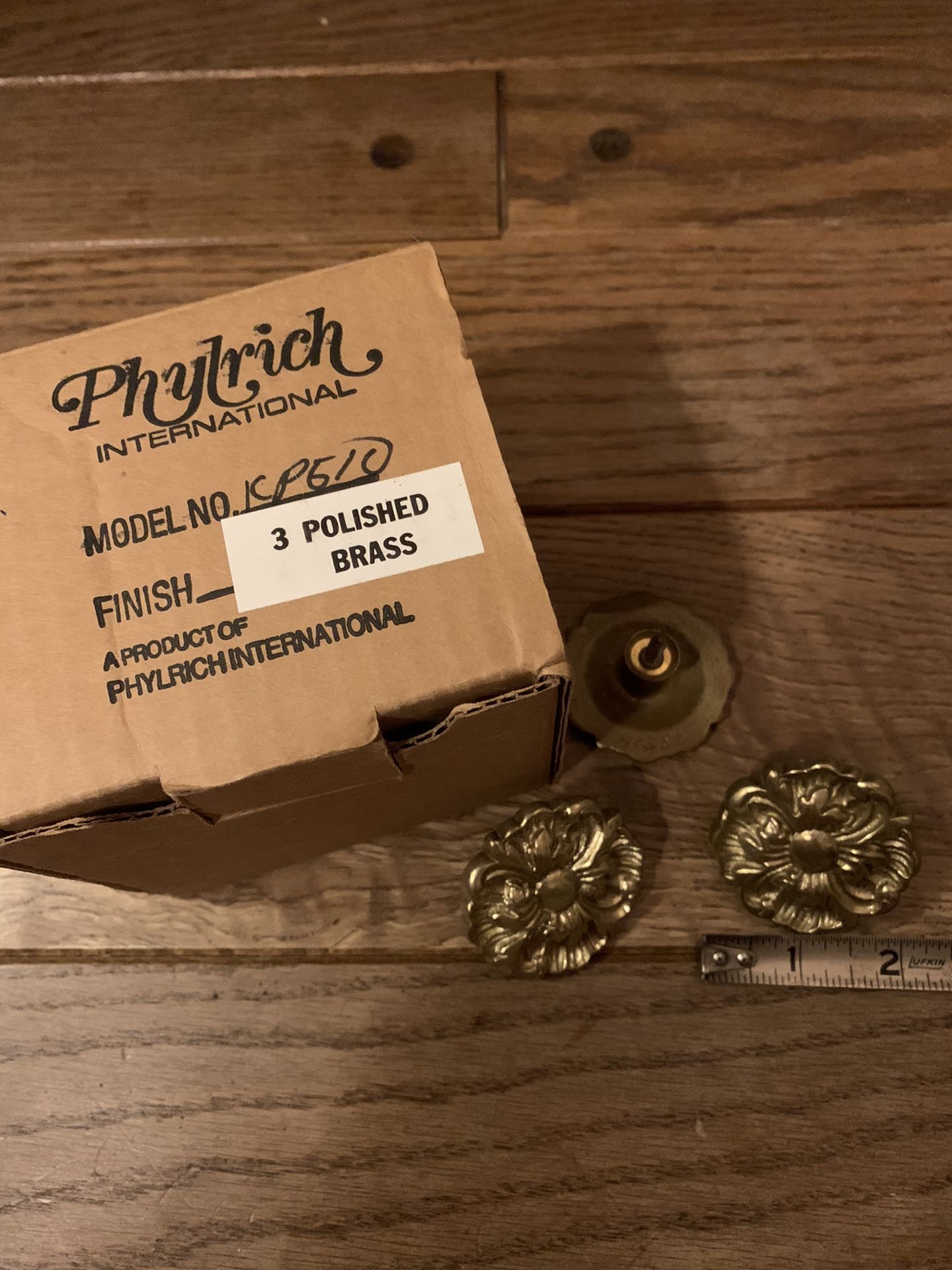 Solid Brass Drawer / Door Knobs (Phylrich international)