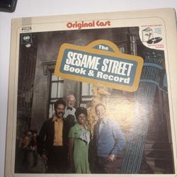 Sesame Street – The Sesame Street Book & Record | Original Cast Vinyl LP (Columbia) 