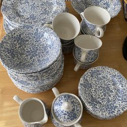Chintz Cornflower Blue Dishes
