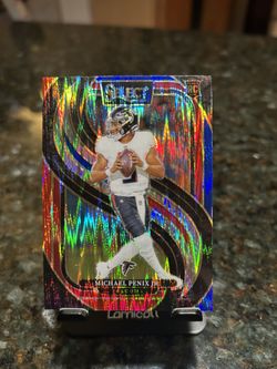 2024 Football Cards - Panini Select Shocks - Penix / Nix / Lamar / Odunze / Watt