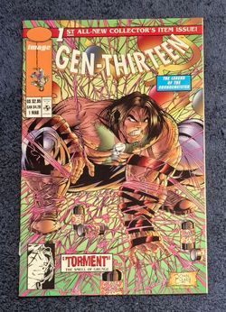 GEN 13 VOL 2 # 1 SPIDER GRUNGE VARIANT 1995 NM IMAGE COMICS WILDSTORM CAMPBELL