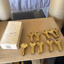 50 pieces of blink keys, 