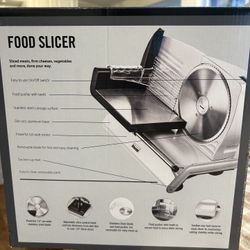 [New] Bella Stainless Food/Meat Slicer 