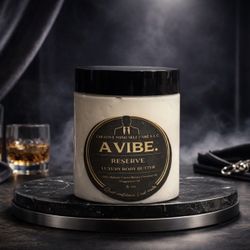 Handcrafted A. VIBE Reserve – Luxury Men’s Body Butter