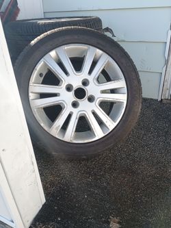 Ford focus rims and tires