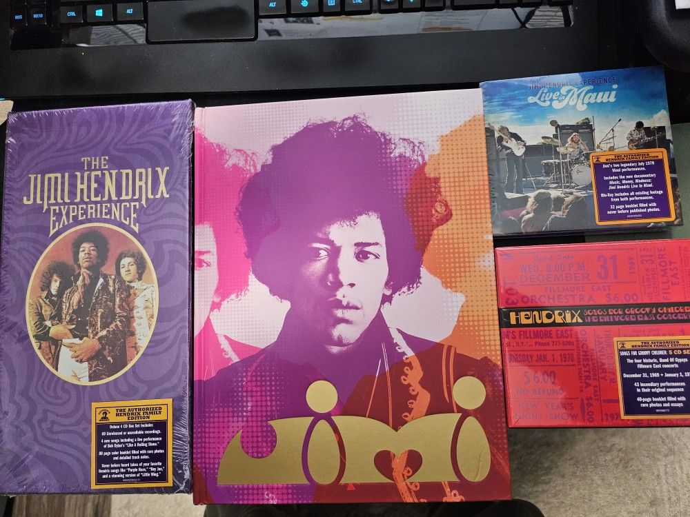 Jim Hendrix Experience Book and CD Collections