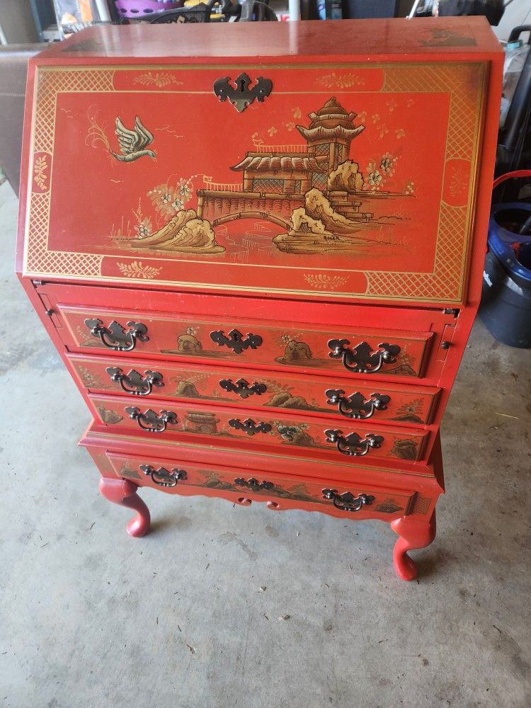 Maddox Drop Top Secretary Desk