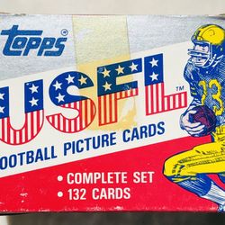 1985 Topps USFL Complete Set