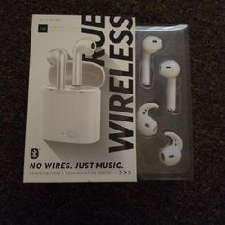 Wireless Earbuds & Charging Case (Sold 1 Still 1 Available)