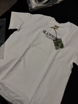 Blue kanji Bape shirt